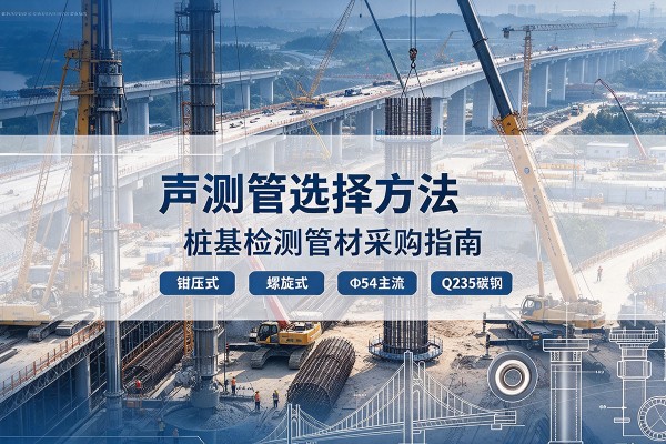 文山声测管选型标准