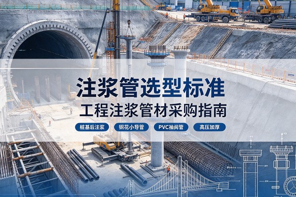 文山注浆管选型标准